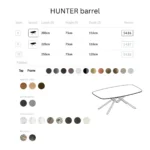 Bontempi - Обеденный стол Hunter 54.86 — изображение 4