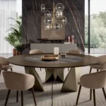 Bontempi - Round dining table Kaleido 54.49 - Image 2