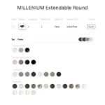 Bontempi - Раздвижной обеденный стол Millennium Round 52.87 — изображение 4