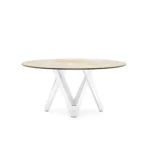 Calligaris - Round dining table Cartesio Round CS4092-FD