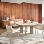 Calligaris - Round dining table Sandy CS4156-FD - Image 2