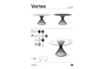 Calligaris - Round dining table Vortex CS4108-FD - Image 3