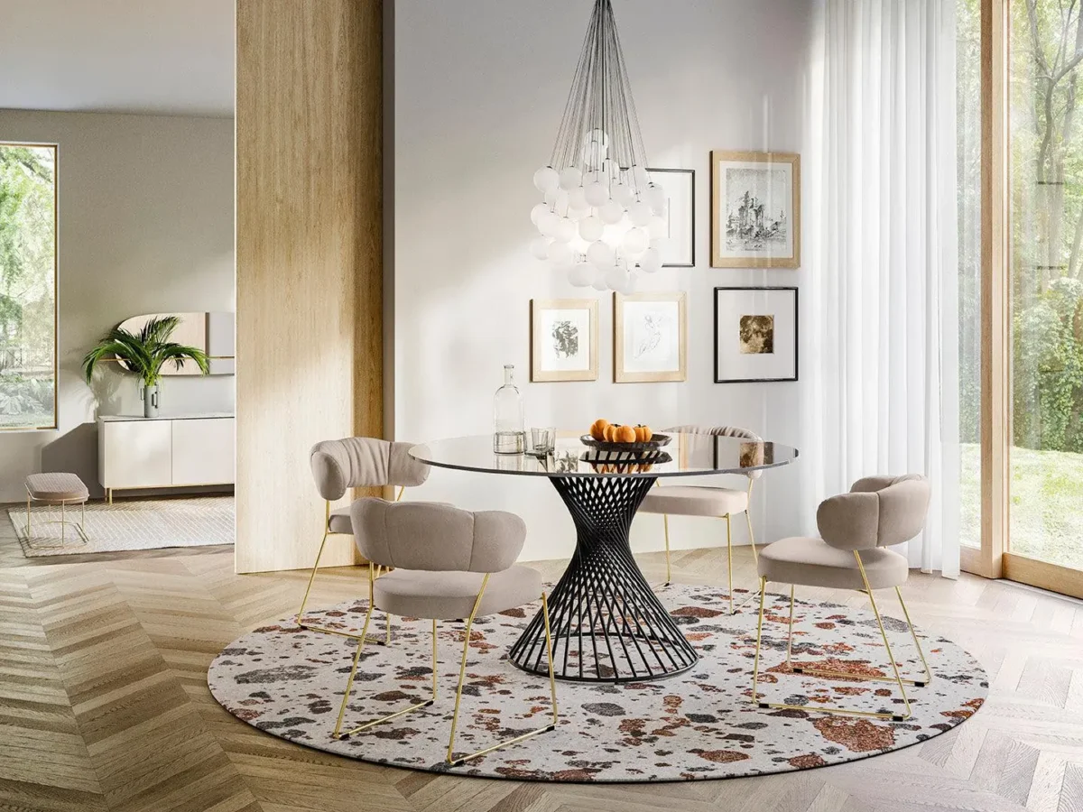 Calligaris - Round dining table Vortex CS4108-FD - Image 13