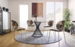 Calligaris - Round dining table Vortex CS4108-FD - Image 4