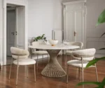 Calligaris - Round dining table Vortex CS4108-FD - Image 5