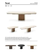 Calligaris - Round dining table Yoroi CS4150-FD - Image 5
