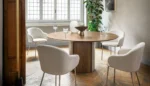 Calligaris - Round dining table Yoroi CS4150-FD - Image 9