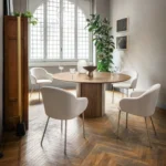 Calligaris - Round dining table Yoroi CS4150-FD - Image 2