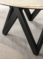 Calligaris - Round dining table Cartesio Round CS4092-FD - Image 8