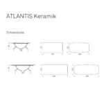 Cattelan Italia - Dining table Atlantis Keramik - Image 3