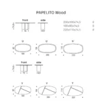 Cattelan Italia - Söögilaud Papelito Wood - Image 3