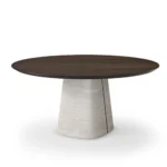Cattelan Italia - Dining table Rado Wood Round - Image 2