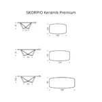 Cattelan Italia - Dining table Skorpio Keramik Premium - Image 3