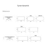 Cattelan Italia - Обеденный стол Tyron Keramik — изображение 3
