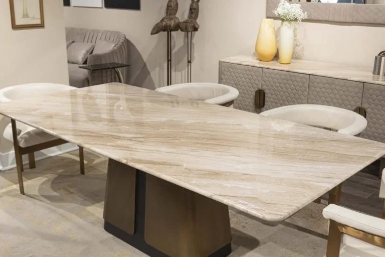 Stone International - Rectangular Dining Table COMPASS - Image 6