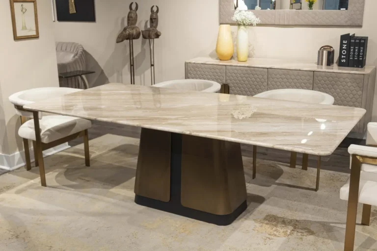 Stone International - Rectangular Dining Table COMPASS - Image 4