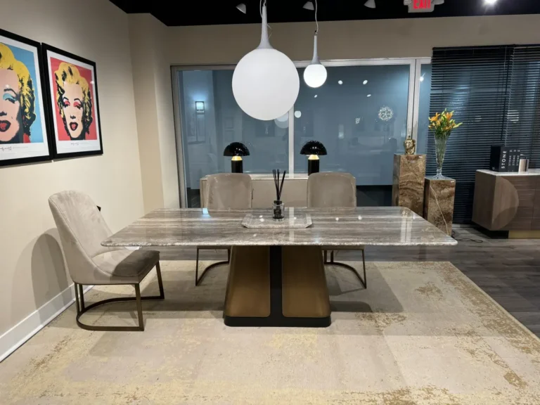 Stone International - Rectangular Dining Table COMPASS - Image 14