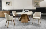 Calligaris - Ümmargune söögilaud Icaro CS4113-FD - Image 5