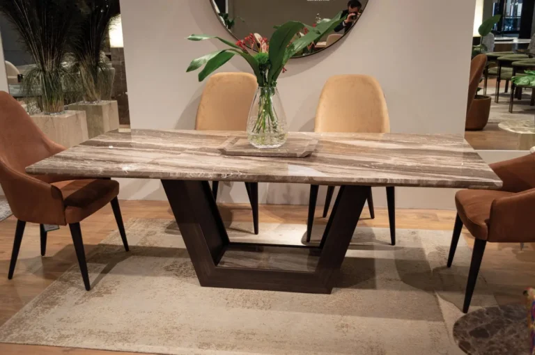 Stone International - Rectangular Dining Table EQUINOX STONE - Image 6