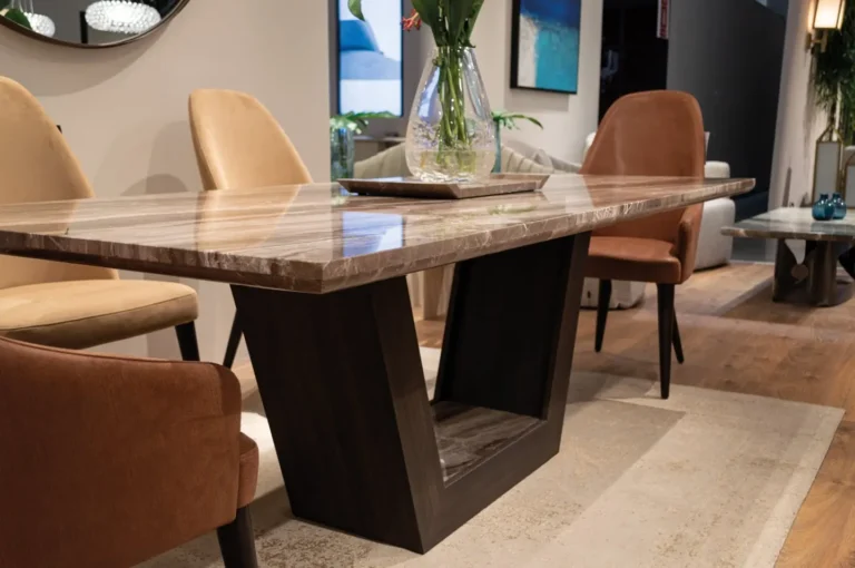 Stone International - Rectangular Dining Table EQUINOX STONE - Image 8