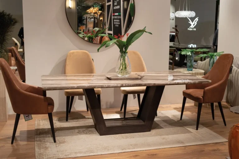 Stone International - Rectangular Dining Table EQUINOX STONE - Image 5