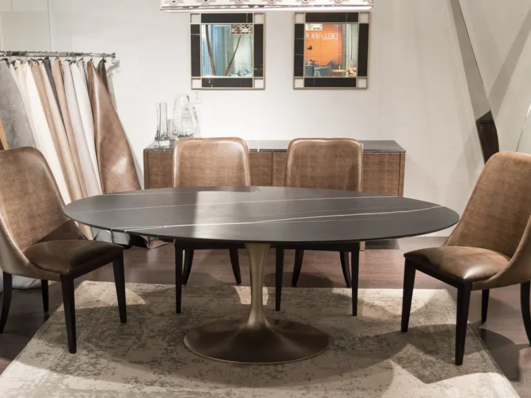 Stone International - Round Dining Table FLUTE - Image 11