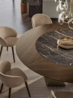 Bontempi - Round dining table Kaleido 54.49 - Image 4