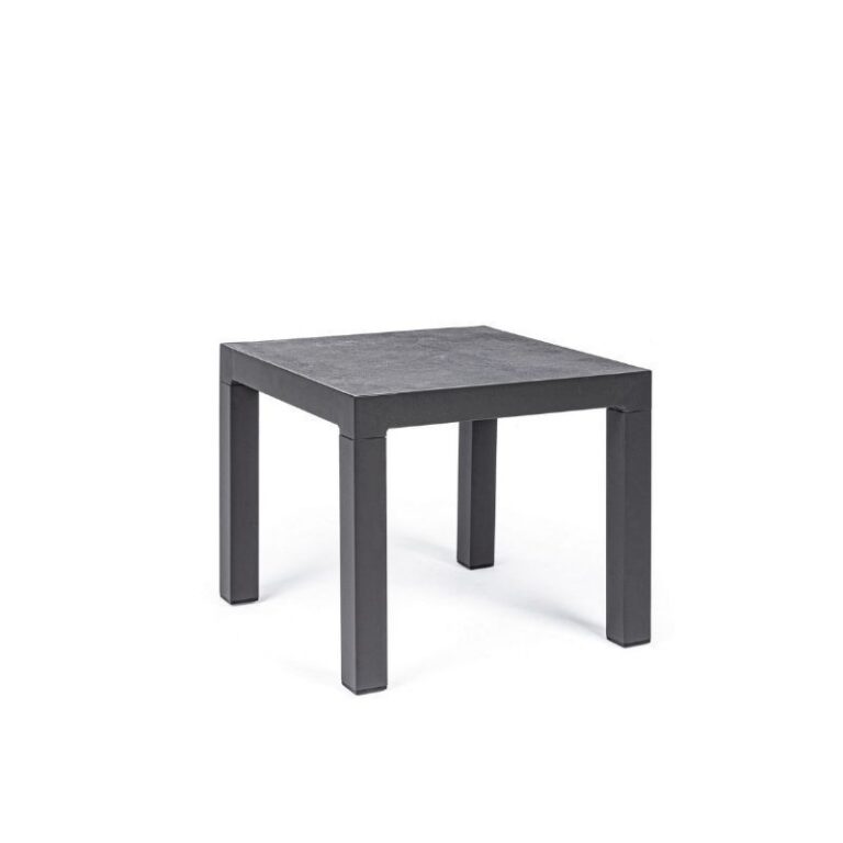 Bizzotto - Garden Coffee Table Kledi Charcoal 50x50