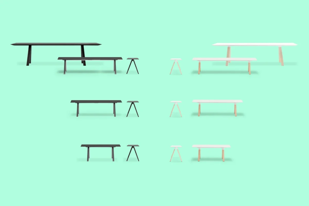 Pedrali - Pink Arki-Bench ARKBW - Image 5