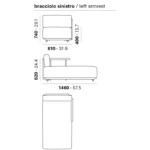 Pedrali - Modular sofa Arki-Sofa AS0031 - Image 3