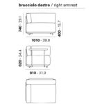 Pedrali - Modular sofa Arki-Sofa AS0111 - Image 3
