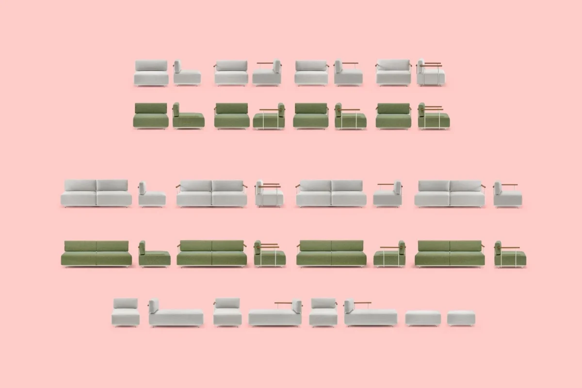 Pedrali - Diivan Arki-Sofa AS0022 - Image 11