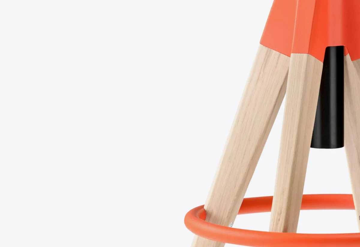 Pedrali - Baaritool Arki-Stool ARKW6 - Image 2