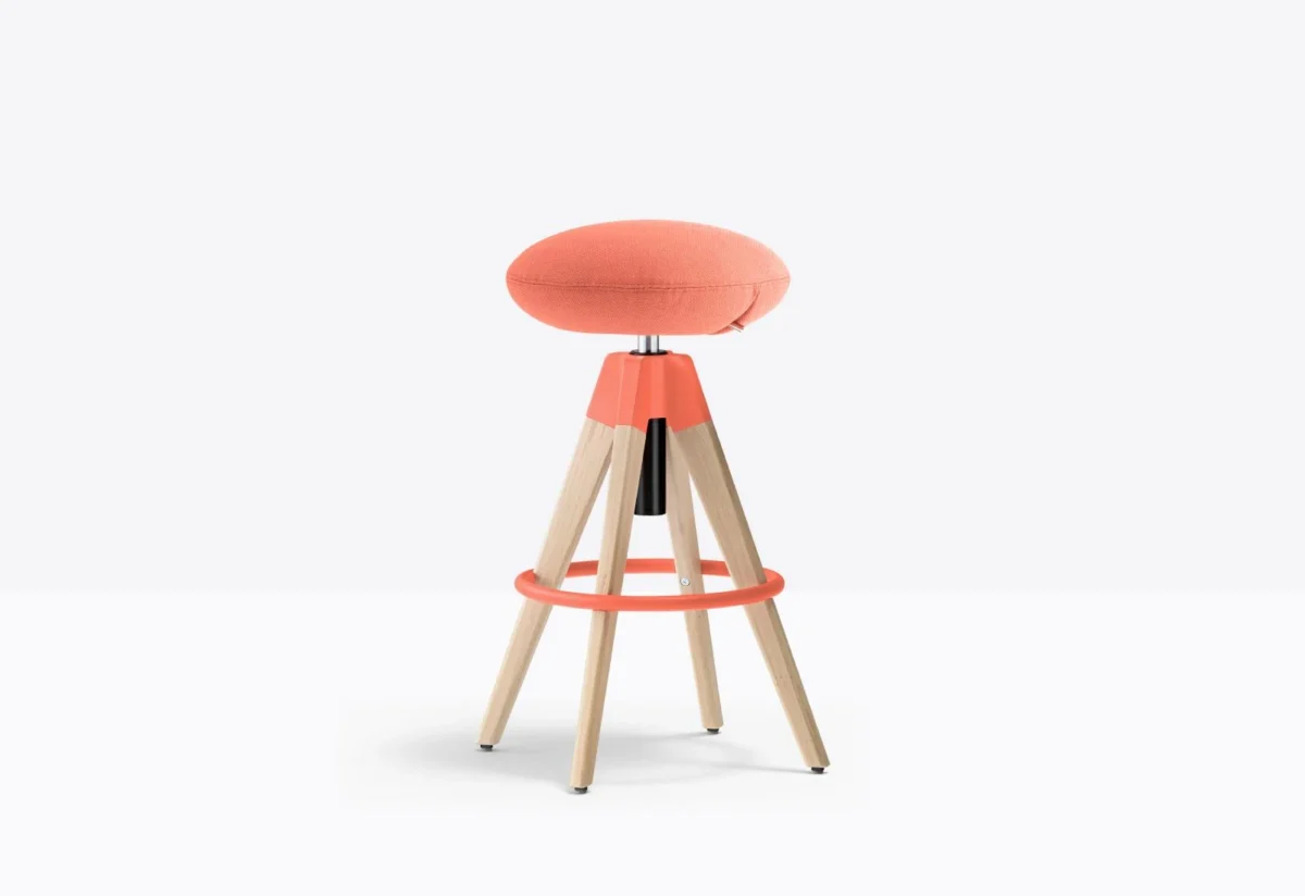 Pedrali - Baaritool Arki-Stool ARKW6/2 - Image 7