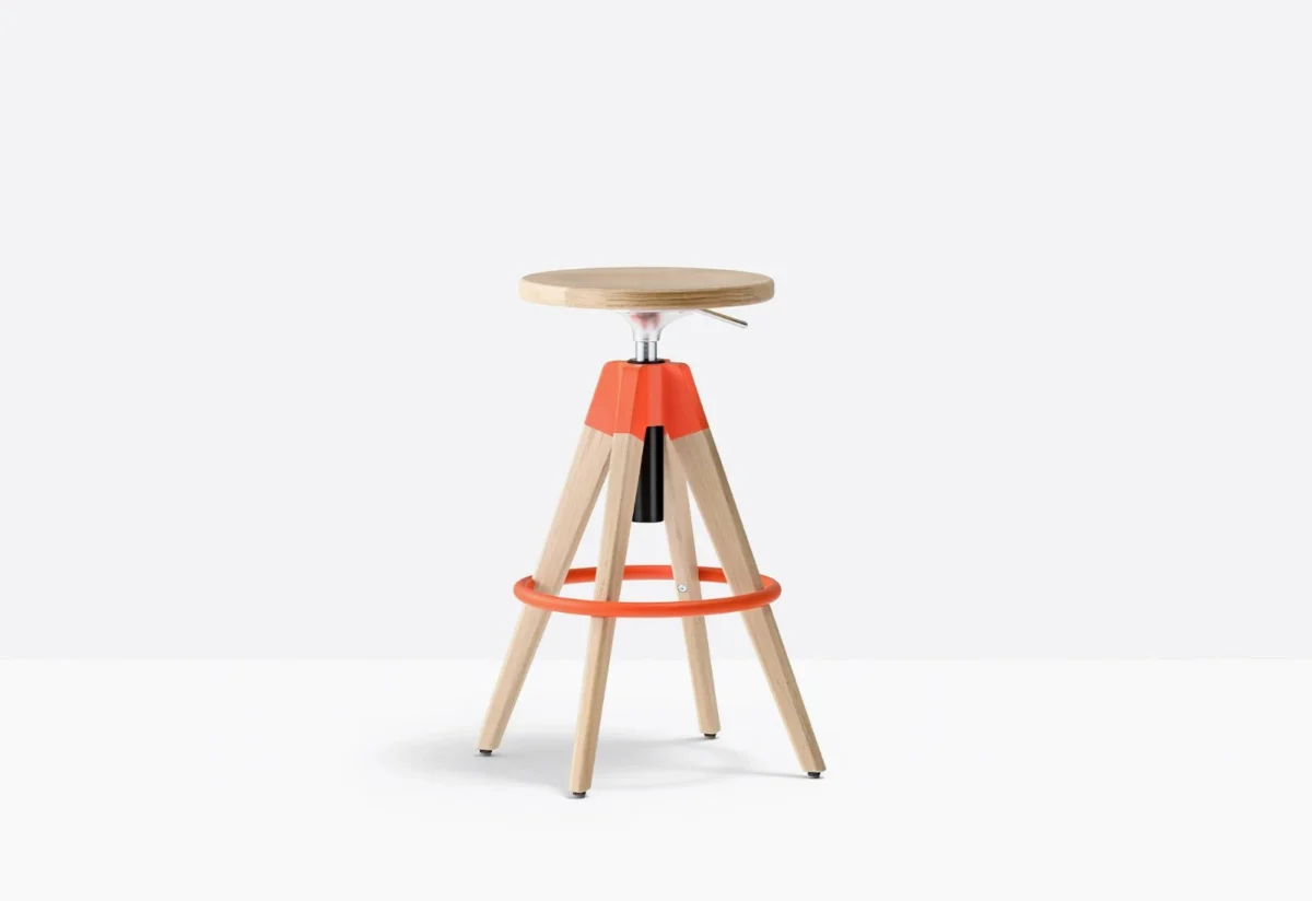 Pedrali - Baaritool Arki-Stool ARKW6 - Image 3