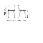 Pedrali - Chair Babila 2750 - Image 3