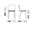 Pedrali - Chair Babila 2751 - Image 3