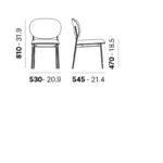 Pedrali - Chair Blume 2950 - Image 3