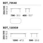 Pedrali - Kohvilaud Buddy Rectangular - Image 3
