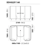 Pedrali - Acoustic Booth Buddyhub BDH022/140-M-P - Image 3