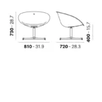 Pedrali - Lounge chair Gliss 360 - Image 3