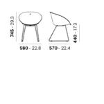 Pedrali - Chair Gliss 920 - Image 3