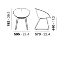 Pedrali - Chair Gliss 921 - Image 3