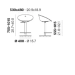 Pedrali - Barstool Gliss 970 - Image 3