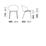 Pedrali - Chair Grace 410 - Image 2