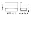 Pedrali - Modular sofa Host 200 - Image 3