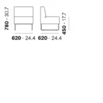 Pedrali - Modular sofa Host 201 - Image 3