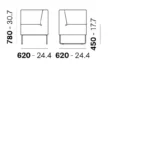 Pedrali - Modular sofa Host 202 - Image 3