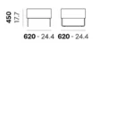 Pedrali - Modular sofa Host 203 - Image 3