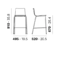 Pedrali - Barstool Inga 5606 - Image 2